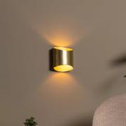 Lucide Diletta - wandverlichting - 16 x 8 x 18 cm - messing