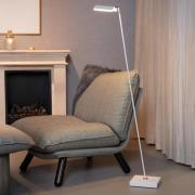 Lucide Aaron - vloerlamp - 20 x 20 x 134 cm - 10W dim to warm LED incl...