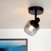 Lucide Bjorn - opbouwspot - 10 x 15 x 14 cm - zwart