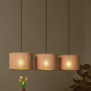 Lucide Magius - hanglamp - 113 x 32 x 150 cm - lichtbruin