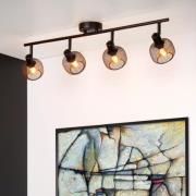 Lucide Maren - opbouwspot 4L - 76 x 17 x 15 cm - Zwart