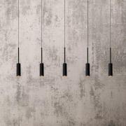 Lucide Tubule - hanglamp 5L - 101 x 8 x 169 cm - 5 x 7W LED incl. - zw...