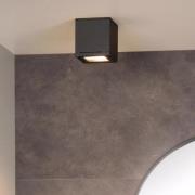 Lucide Aven - Opbouwspot - 9,3 x 9,3 x 9,6 cm - IP65 - zwart