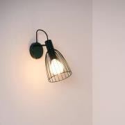 Lucide Macarons - wandlamp - Ø 15 x 19,5 x 29 cm - groen