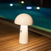 New Garden Shitake - oplaadbare buiten tafellamp - Ø16,5 x 25,5 cm - 7...