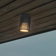 Nova Aludra - buiten plafondlamp - Ø 12,4 x 18,8 cm - IP54 - antraciet