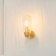 Nordlux Tutan - wandlamp - 9 x 23 x 15 cm - IP44 - goud