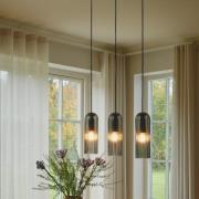 Nordlux Miella - hanglamp 3L - 52 x 10 x 160 cm - gerookt
