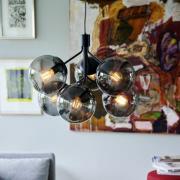 Nordlux Ivona - hanglamp - 62 x 62 x 247 cm - zwart